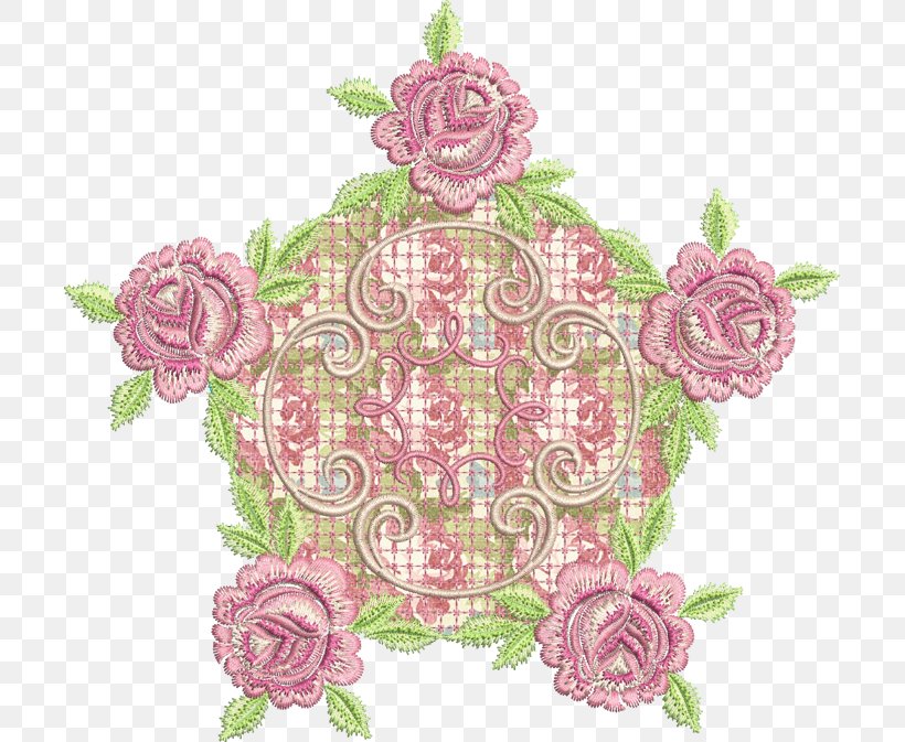 Garden Roses Floral Design Embroidery, PNG, 704x673px, Garden Roses, Cut Flowers, Embroidery, Floral Design, Floristry Download Free