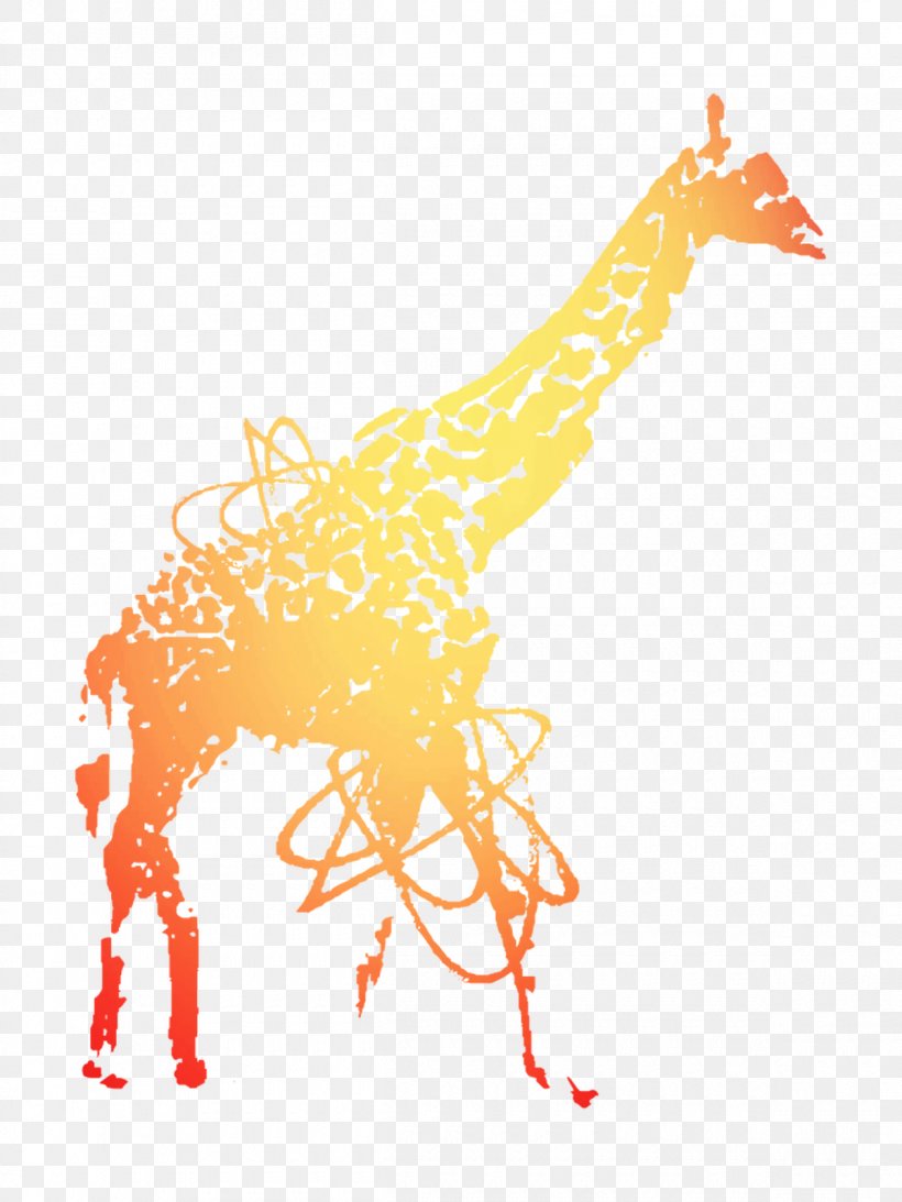 Giraffe Illustration Graphic Design Character, PNG, 1200x1600px, Giraffe, Character, Fiction, Giraffidae, Orange Sa Download Free
