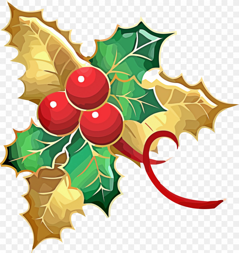 Holly Christmas Ornament, PNG, 2825x3000px, Holly, American Holly, Christmas, Christmas Eve, Christmas Ornament Download Free