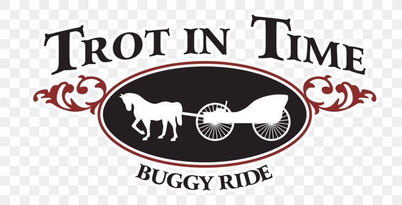 Trot In Time Horse And Buggy Horse-drawn Vehicle Carriage, PNG, 1762x904px, Horse, Area, Black And White, Brand, Canidae Download Free
