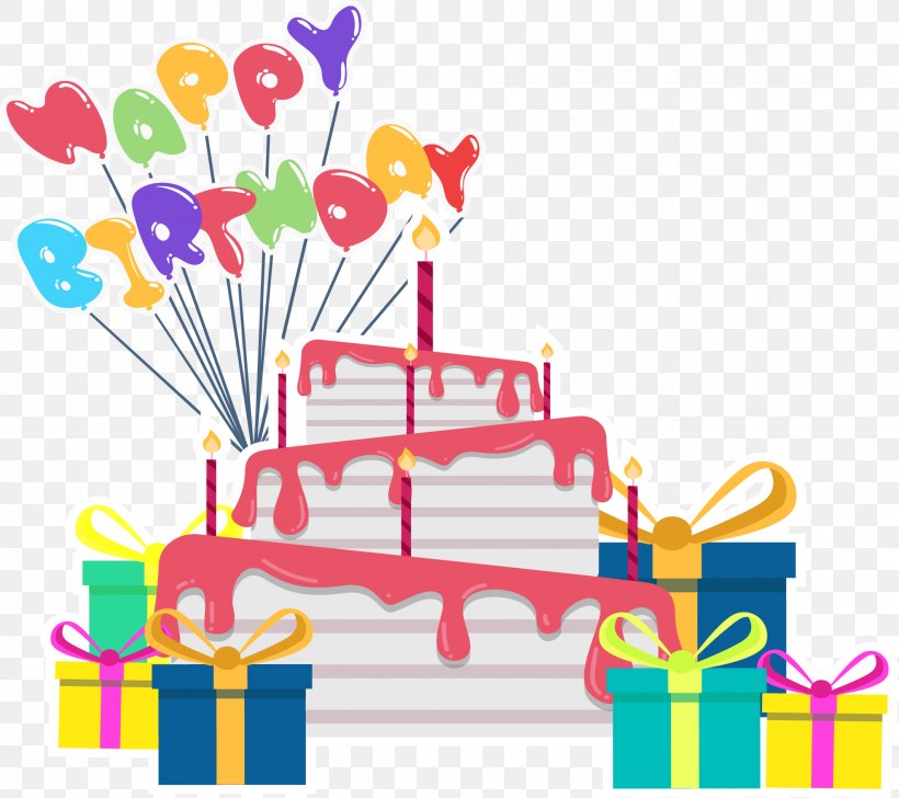Cream Pie Strawberry Birthday Cake, PNG, 1975x1754px, Birthday Cake, Area, Art, Balloon, Birthday Download Free