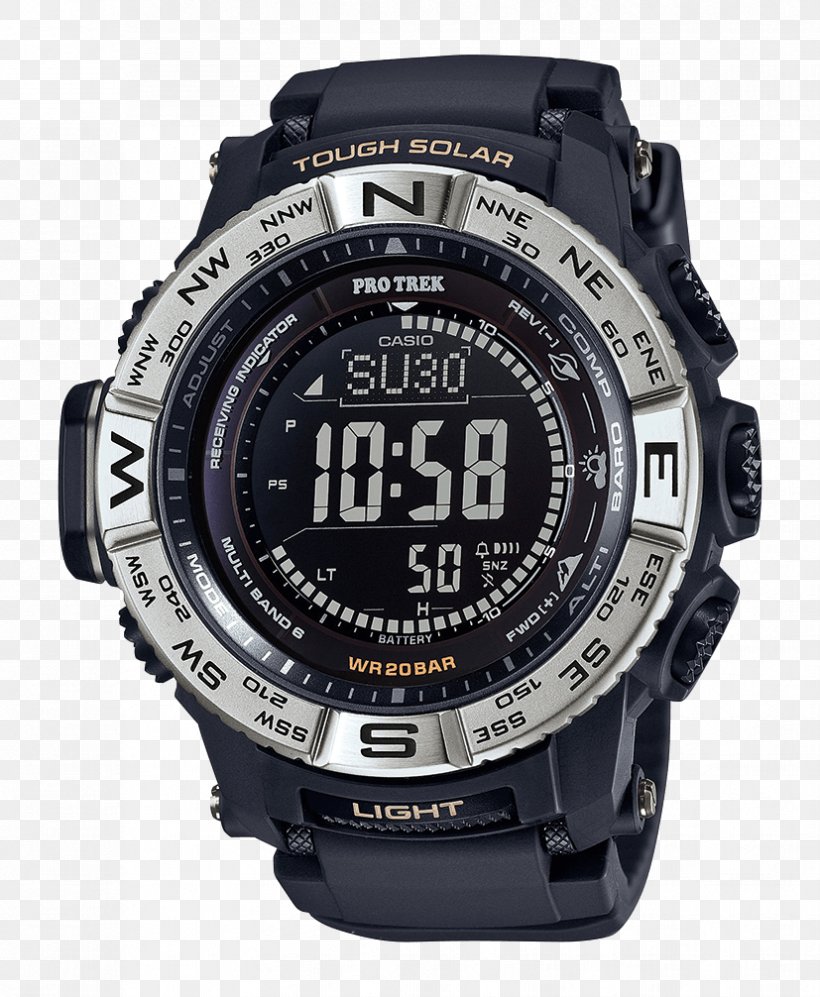 Pro Trek Casio, PNG, 827x1006px, Watch, Altimeter, Brand, Casio, Casio Wave Ceptor Download Free