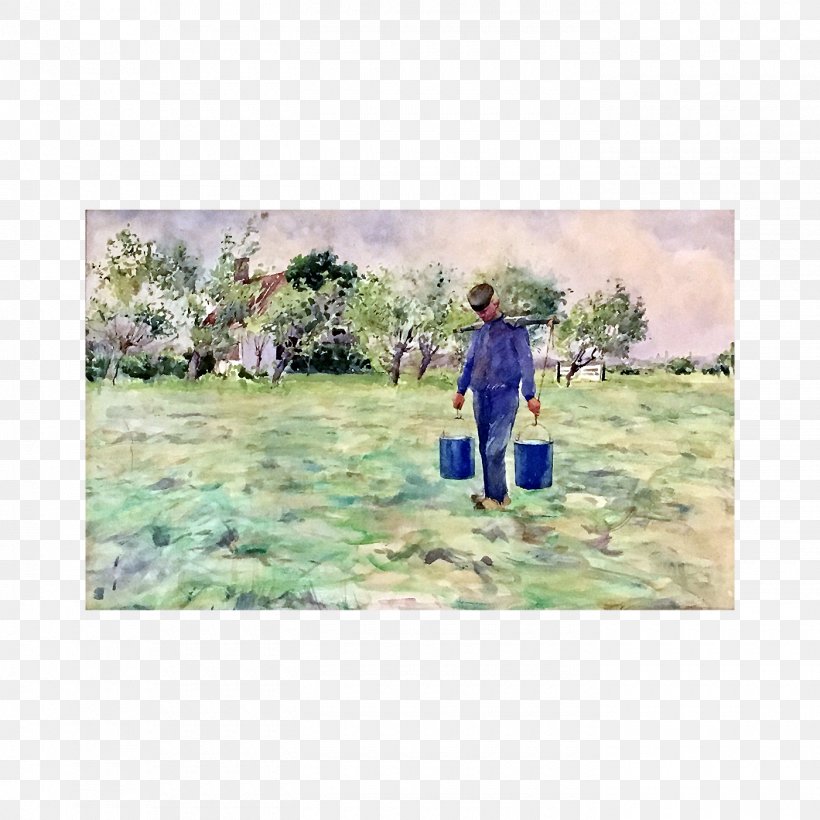 Ecosystem Plant Community Painting Landscape Meadow, PNG, 1400x1400px, Ecosystem, Community, Family, Grass, Grass Family Download Free