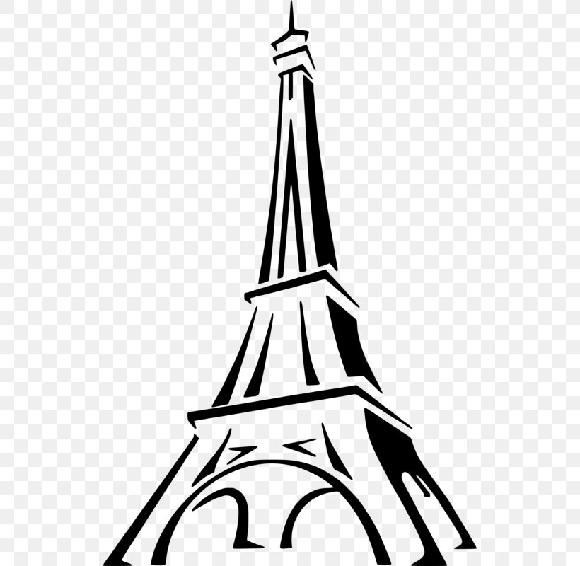 Eiffel Tower Drawing, PNG, 528x800px, Eiffel Tower, Architecture, Blackandwhite, Cartoon, Coloring Book Download Free