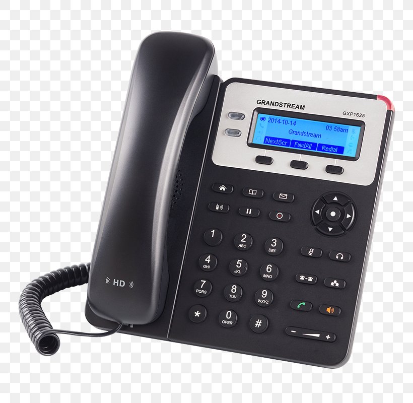 Grandstream GXP1625 Grandstream Networks VoIP Phone Voice Over IP Grandstream GXP2160, PNG, 800x800px, Grandstream Gxp1625, Analog Telephone Adapter, Answering Machine, Caller Id, Corded Phone Download Free