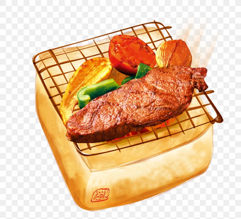 Hamburger Barbecue Roast Beef Yakiniku Sirloin Steak, PNG, 1106x1005px, Hamburger, Animal Source Foods, Barbecue, Beef, Chinese Cuisine Download Free