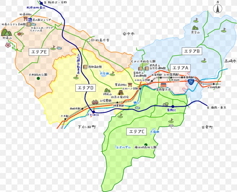 富岡市役所 北庁舎 370-2392 Miyamotomachi Parking Lot Map, PNG, 1005x817px, Map, Area, City, Ecoregion, Fax Download Free
