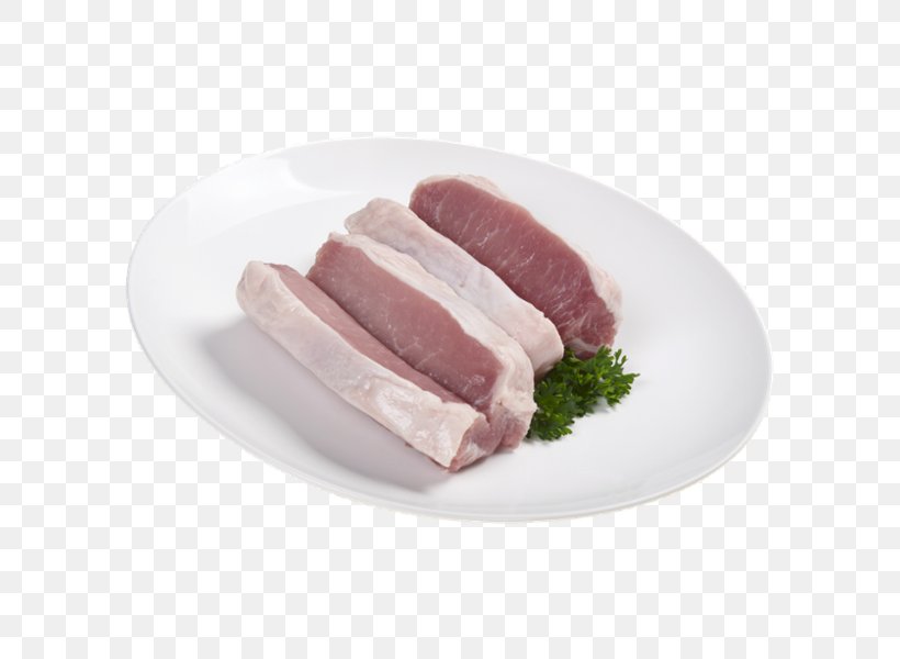 Back Bacon German Cuisine Prosciutto Pork Loin, PNG, 600x600px, Back Bacon, Animal Fat, Animal Source Foods, Dishware, Food Download Free