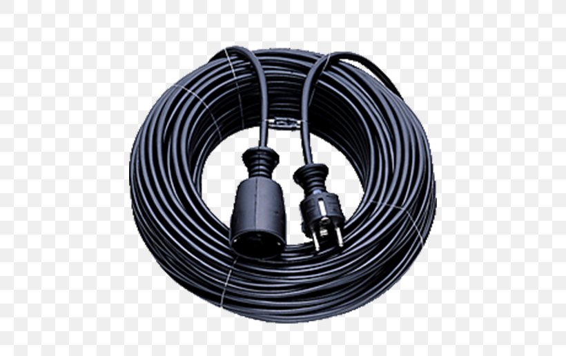 Coaxial Cable Extension Cords Wire Electrical Cable, PNG, 596x516px, Coaxial Cable, Cable, Coaxial, Electrical Cable, Electronics Accessory Download Free