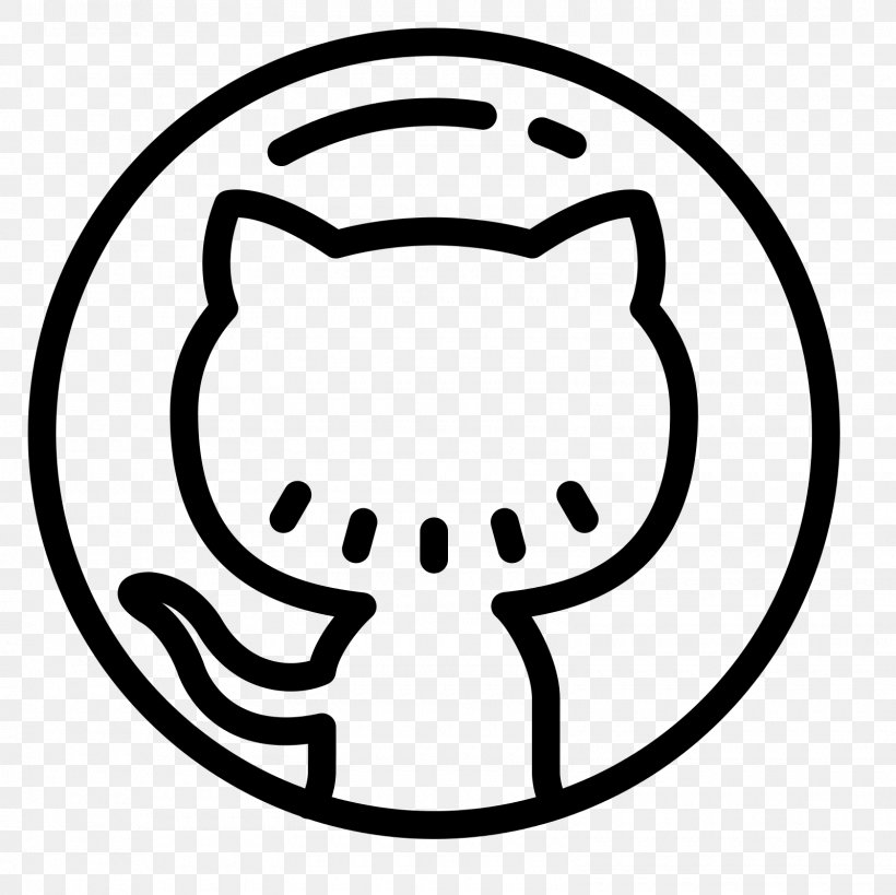 GitHub Fork, PNG, 1600x1600px, Github, Area, Black, Black And White, Computer Software Download Free