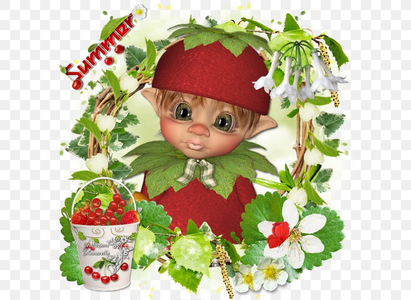 Strawberry Christmas Ornament Doll Leaf, PNG, 600x600px, Strawberry, Christmas, Christmas Ornament, Doll, Flowering Plant Download Free