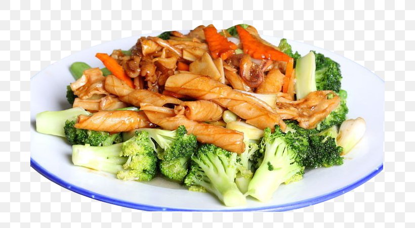 Twice Cooked Pork Squid As Food American Chinese Cuisine, PNG, 700x451px, Twice Cooked Pork, American Chinese Cuisine, Asian Food, Broccoli, Caesar Salad Download Free