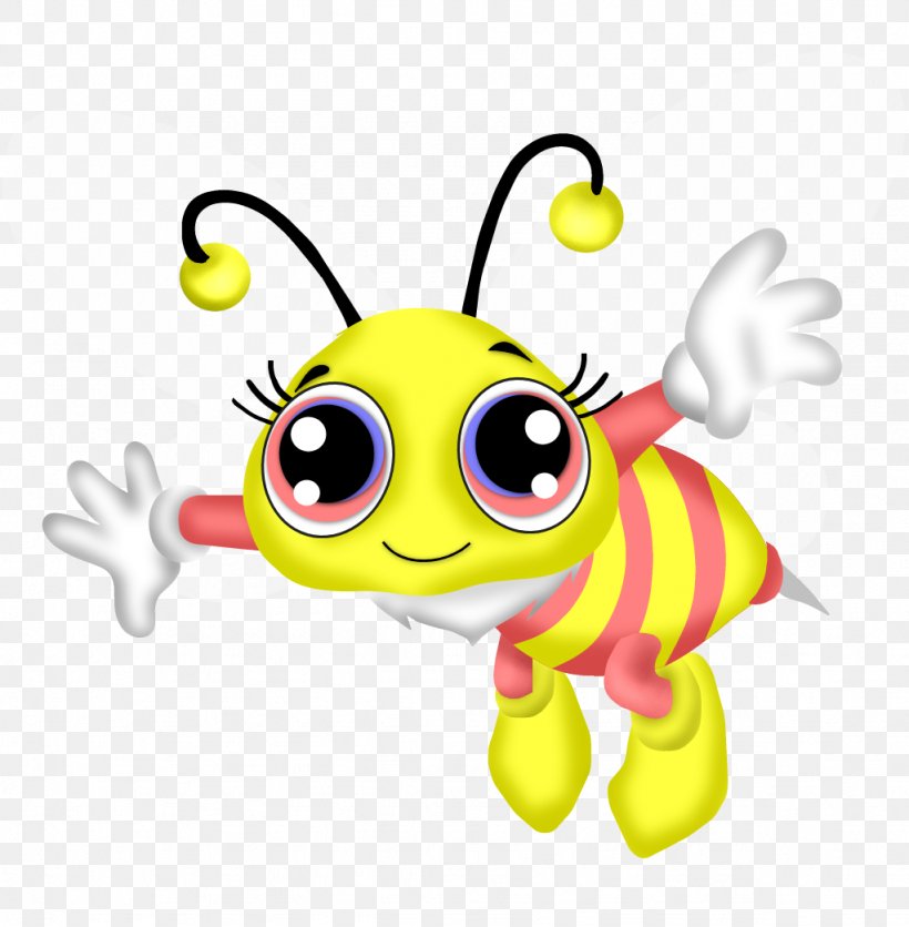 Bee Royalty-free Clip Art, PNG, 1024x1044px, Bee, Art, Butterfly, Cartoon, Drawing Download Free