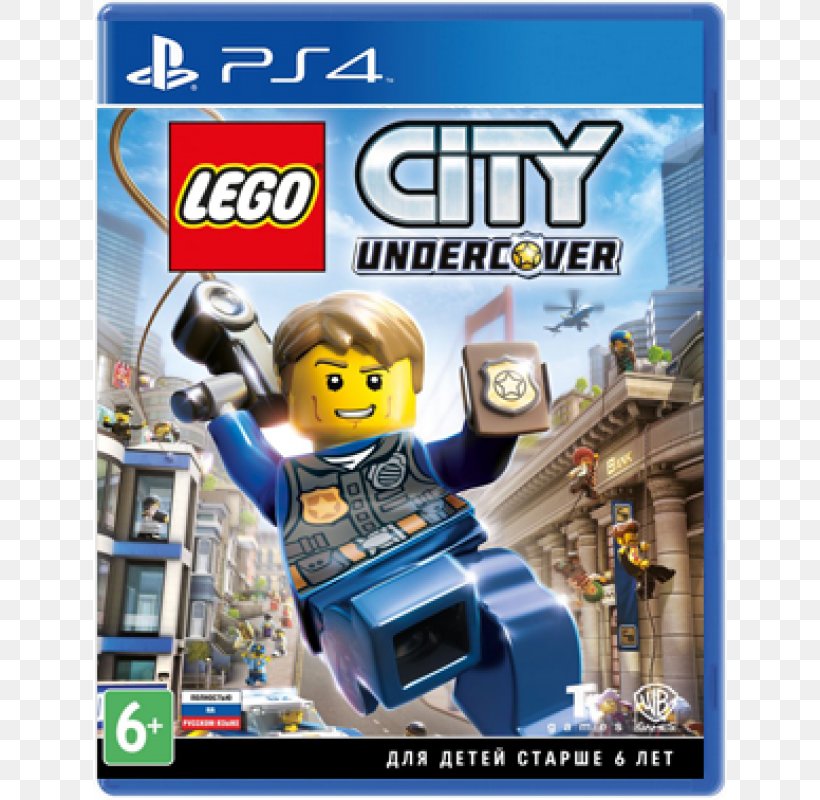 LEGO City Undercover PlayStation 4 Lego Marvel Super Heroes 2 Video Games Xbox One, PNG, 800x800px, Lego City Undercover, Action Figure, Game, Lego, Lego Games Download Free