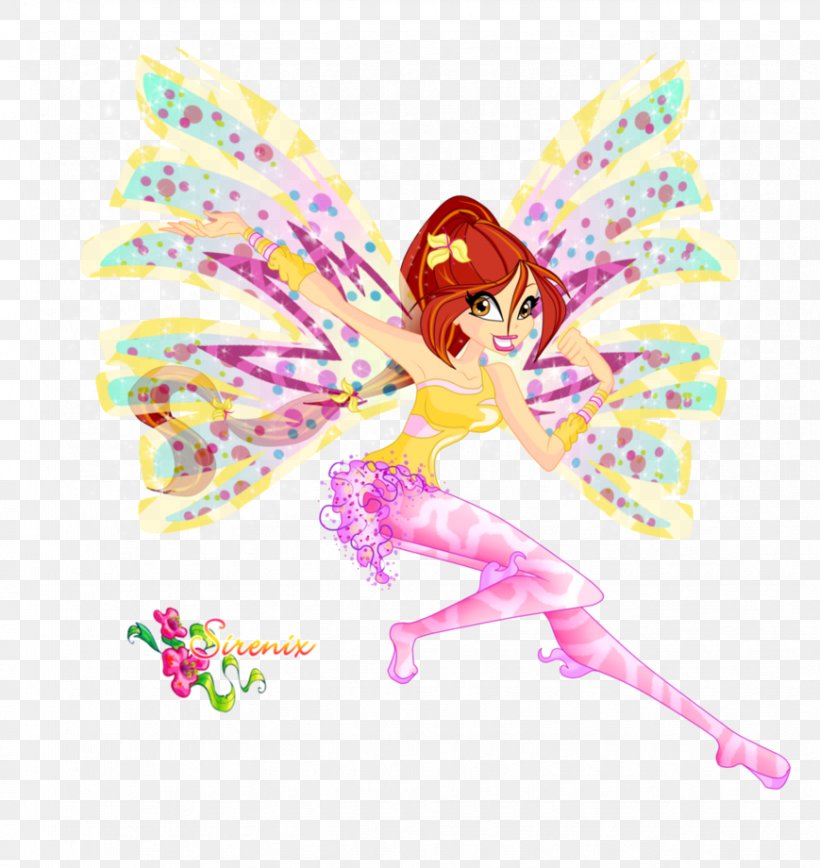 Musa Bloom Fairy Sirenix Magic, PNG, 869x920px, Musa, Animation, Barbie, Bloom, Butterfly Download Free