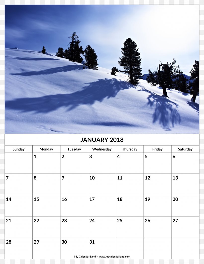 Calendar 0 1 Winter June, PNG, 2550x3300px, 2016, 2017, 2018, Calendar, Daytime Download Free