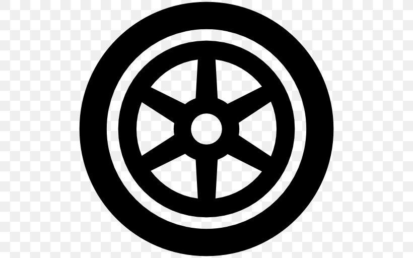 Wheel, PNG, 512x512px, Wheel, Area, Black And White, Brand, Icon Design Download Free