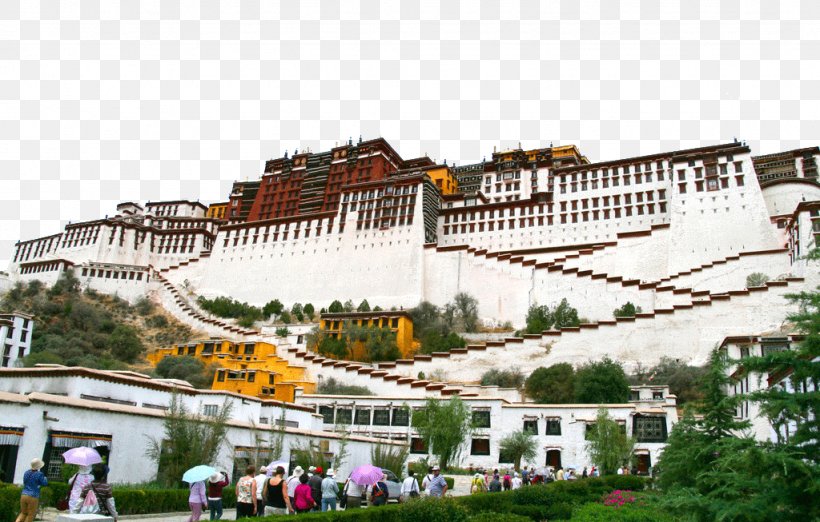 Potala Palace Leh Palace Lhasa Dalai Lama, PNG, 1024x653px, 14th Dalai Lama, Potala Palace, Building, China, City Download Free
