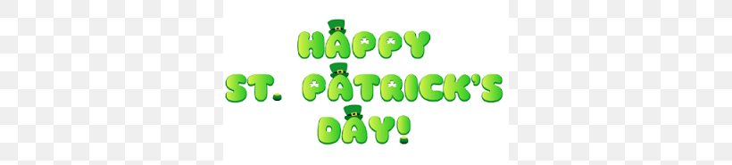 Saint Patricks Day St. Patricks Day Shamrocks Clip Art, PNG, 320x185px, Saint Patricks Day, Brand, Green, Holiday, Letter Download Free