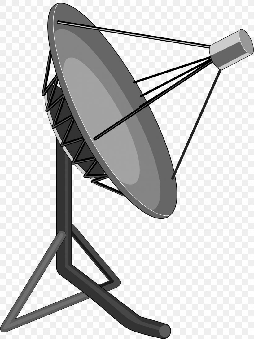 Satellite Dish Dish Network Antenna Clip Art, PNG, 1339x1787px, Satellite Dish, Antenna, Black And White, Can Stock Photo, Chair Download Free
