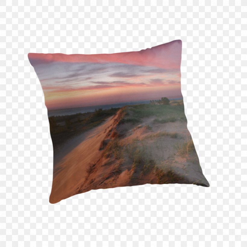 Sleeping Bear Dunes National Lakeshore Throw Pillows Cushion Michigan, PNG, 875x875px, Throw Pillows, Cushion, Michigan, Pillow, Throw Pillow Download Free