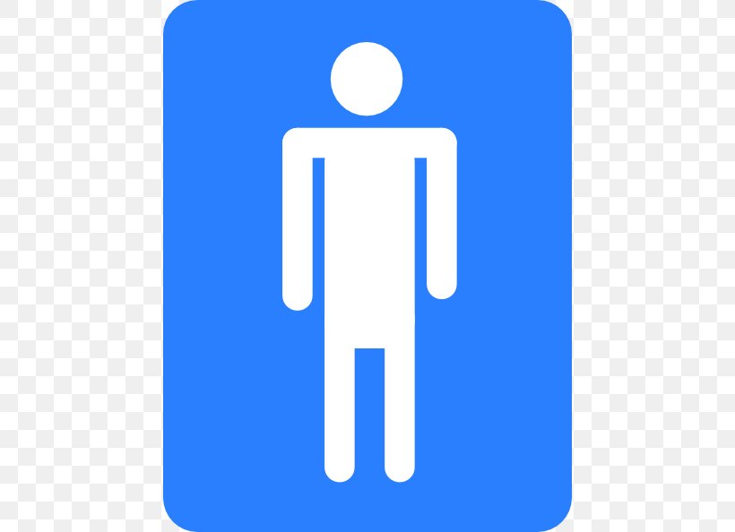 Bathroom Male Public Toilet Clip Art, PNG, 456x594px, Bathroom, Area, Blue, Blue Sign, Brand Download Free
