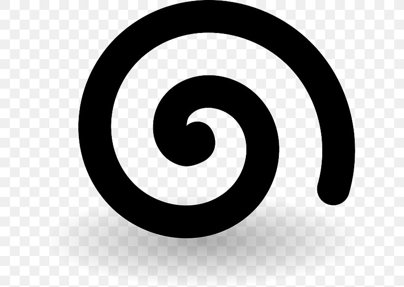 Spiral Line Clip Art, PNG, 640x583px, Spiral, Black And White, Brand, Drawing, Golden Spiral Download Free