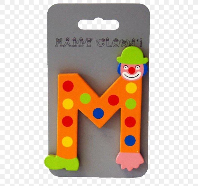 Toy Letter Clown, PNG, 480x770px, Toy, Clown, Letter, Orange Download Free