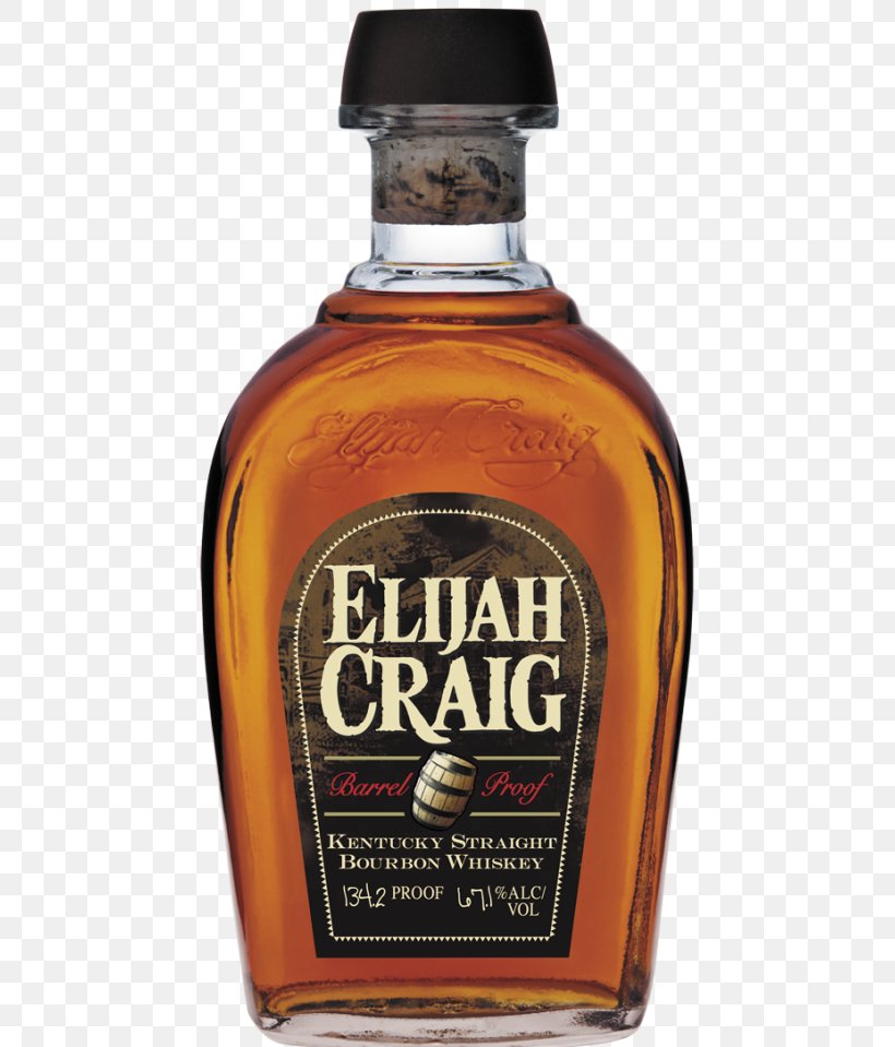 Bourbon Whiskey Distilled Beverage Wine Elijah Craig, PNG, 525x959px, Bourbon Whiskey, Alcohol Proof, Alcoholic Beverage, Barrel, Bottle Download Free