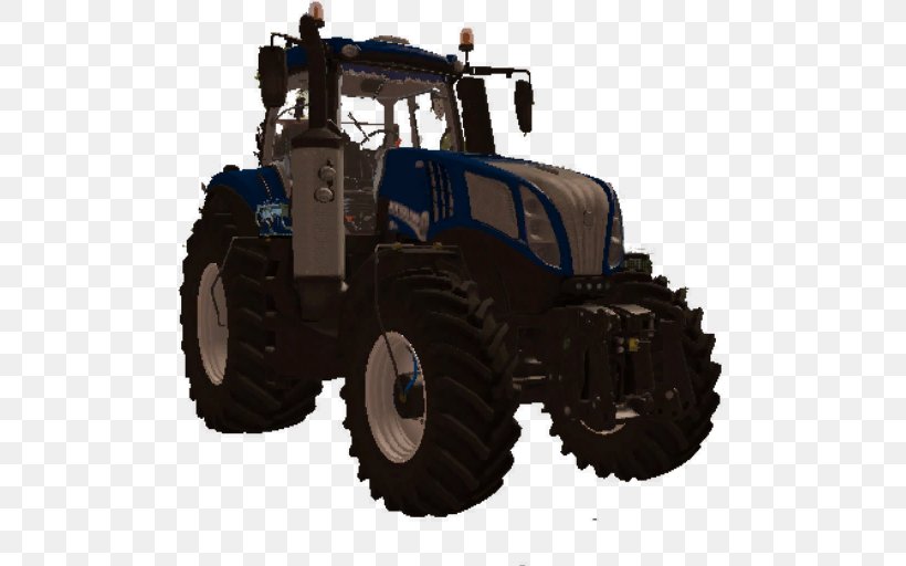 Farming Simulator 17 Tractor New Holland Agriculture Tire Fiat Automobiles, PNG, 512x512px, Farming Simulator 17, Agricultural Machinery, Automotive Tire, Automotive Wheel System, Farming Simulator Download Free