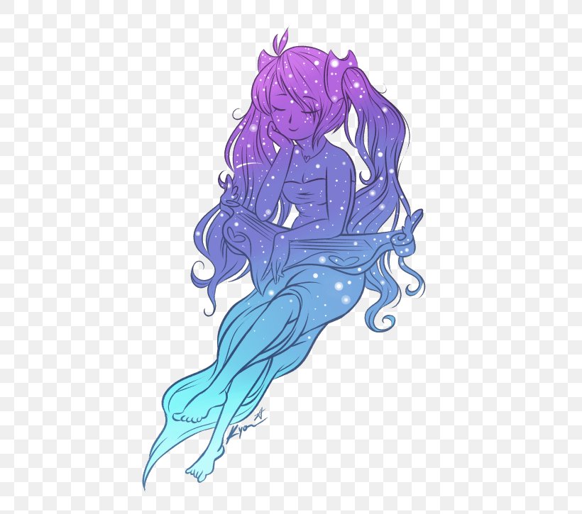 Mermaid Cartoon Legendary Creature Muscle, PNG, 500x725px, Watercolor, Cartoon, Flower, Frame, Heart Download Free