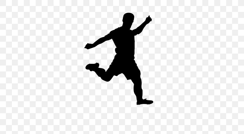 Silhouette Football Player, PNG, 600x450px, Silhouette, Athlete, Ball, Black, Black And White Download Free