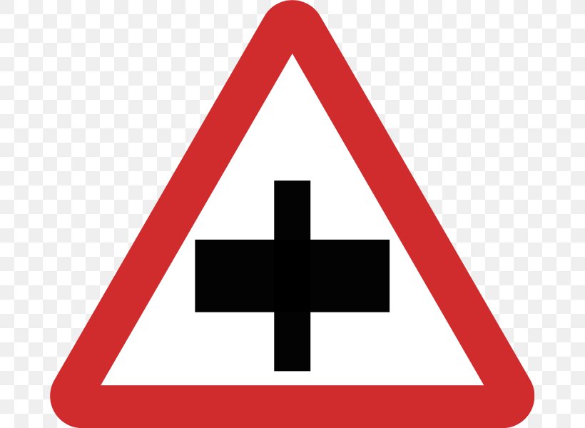 Traffic Sign Road Junction Warning Sign, PNG, 679x600px, Traffic Sign, Area, Highway, Logo, Road Download Free