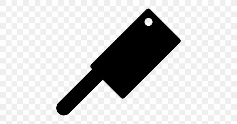 Butcher Knife Cleaver Cutting, PNG, 1200x630px, Knife, Black, Black And White, Blade, Butcher Download Free