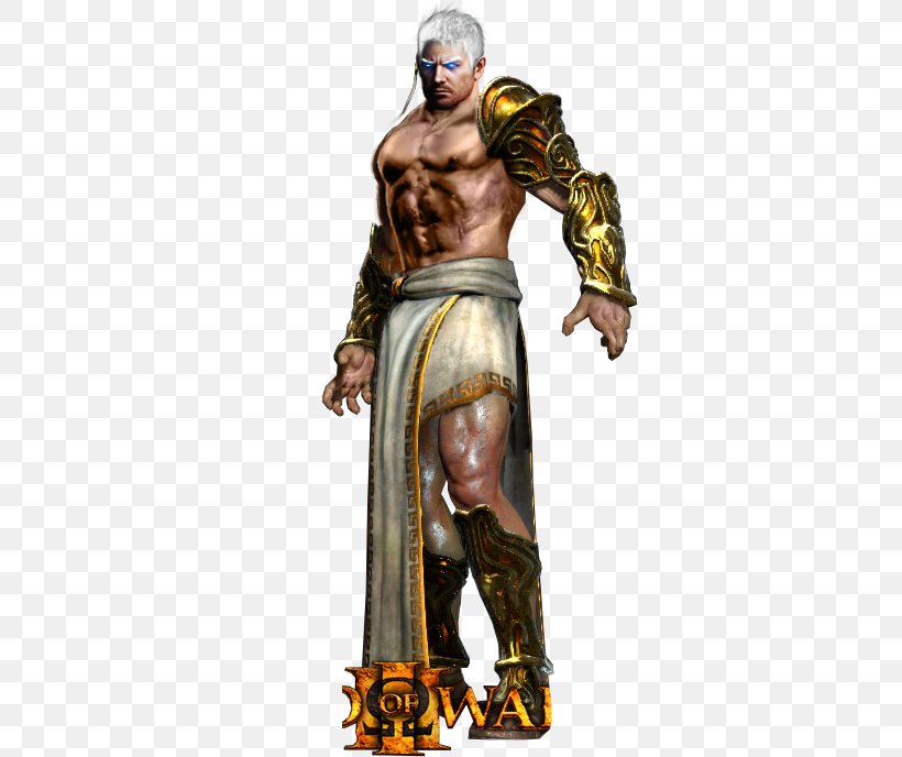 God Of War III Zeus PlayStation 2, PNG, 390x688px, God Of War Iii, Action Figure, Ares, Armour, Asura Download Free