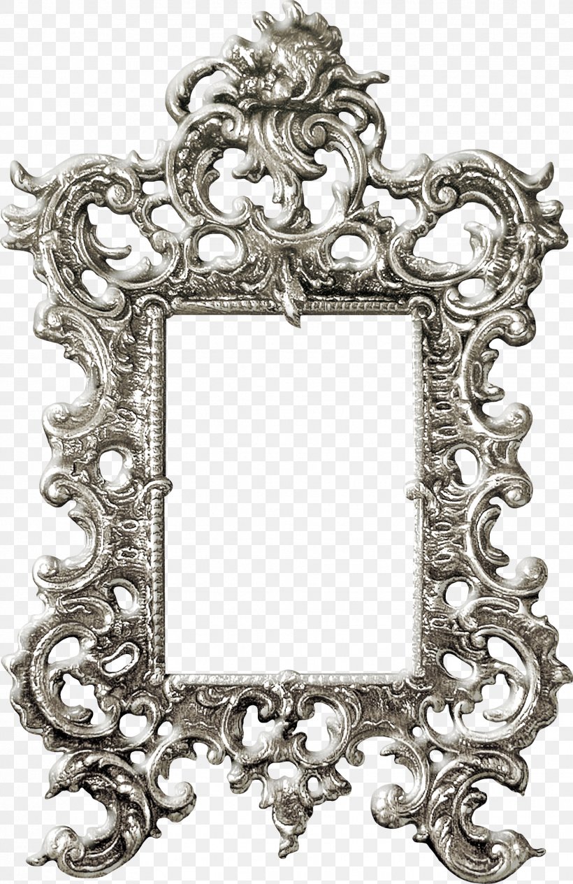 Picture Frames Mirror Ornament Clip Art, PNG, 1826x2817px, Picture Frames, Art, Black And White, Glass, Metal Download Free