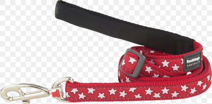 Red Dingo Stars Dog Leash Red Dingo Stars Dog Leash Hundesnor Hundkoppel, PNG, 3000x1477px, Leash, Auto Part, Collar, Dingo, Dog Download Free