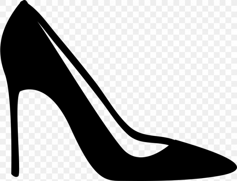 Stiletto Heel High-heeled Shoe, PNG, 981x750px, Stiletto Heel, Basic Pump, Black, Black And White, Clothing Download Free