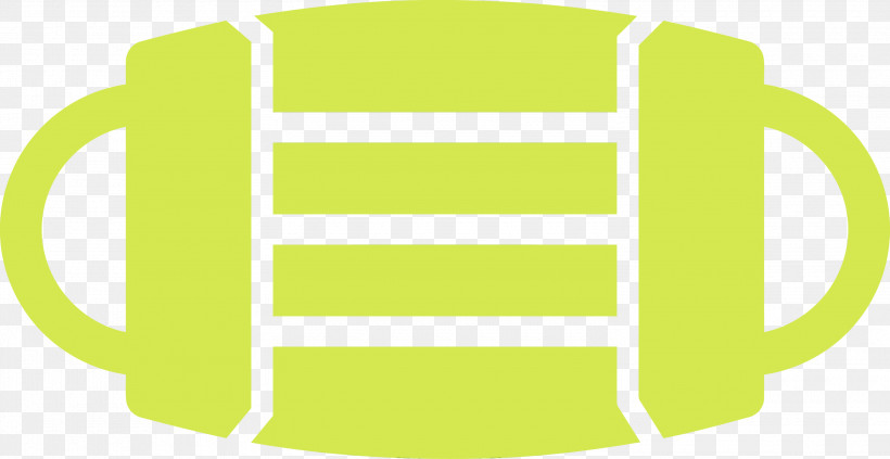 Green Yellow Line, PNG, 3000x1549px, Medical Mask, Green, Line, Paint, Watercolor Download Free