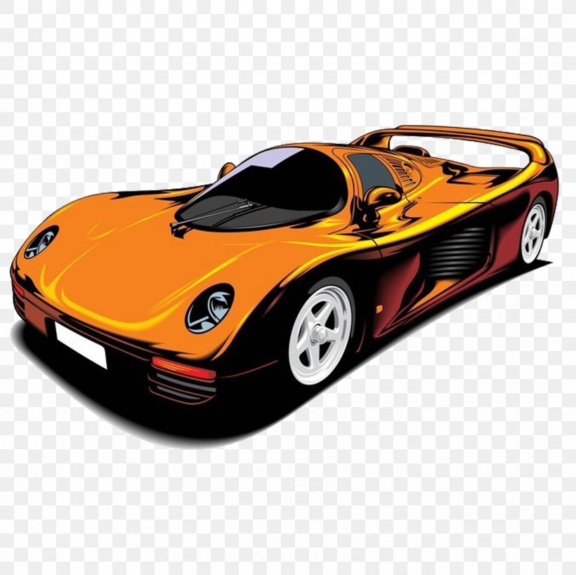 Sports Car Vector Motors Corporation Cartoon, PNG, 2362x2362px, Sports Car, Automotive Design, Brand, Car, Cartoon Download Free