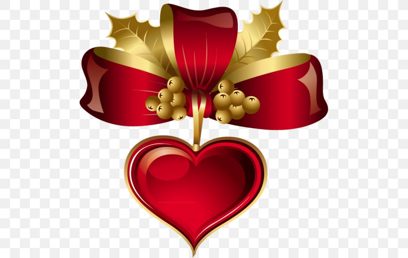 Christmas Heart Clip Art, PNG, 500x520px, Christmas, Gift, Heart, Love, Symbol Download Free