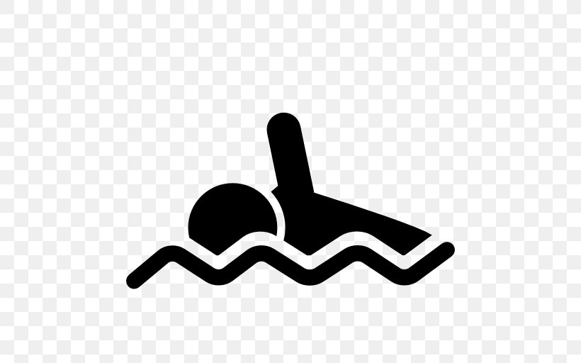 Swimming Sport Athlete, PNG, 512x512px, Swimming, Athlete, Black And White, Finger, Hand Download Free