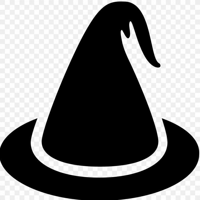 Witchcraft Witch Hat, PNG, 1600x1600px, Witch, Artwork, Black And White, Emoticon, Hat Download Free