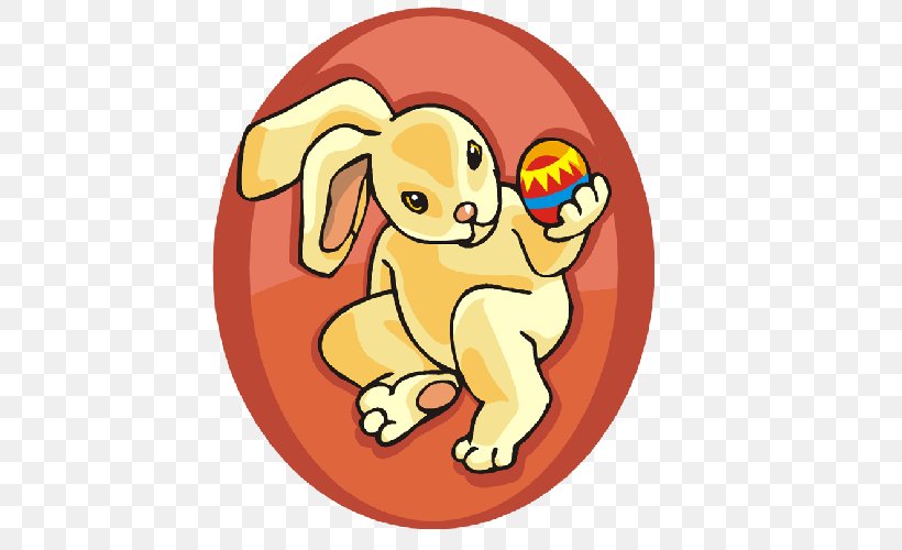 Easter Bunny Cartoon Clip Art, PNG, 500x500px, Easter Bunny, Animation, Art, Carnivoran, Cartoon Download Free