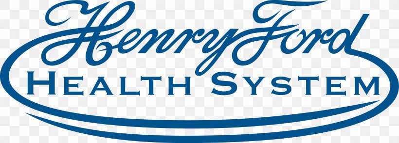 Henry Ford Hospital Henry Ford Allegiance Health Henry Ford Health System, PNG, 2065x745px, Henry Ford Hospital, Area, Blue, Brand, Cardiology Download Free
