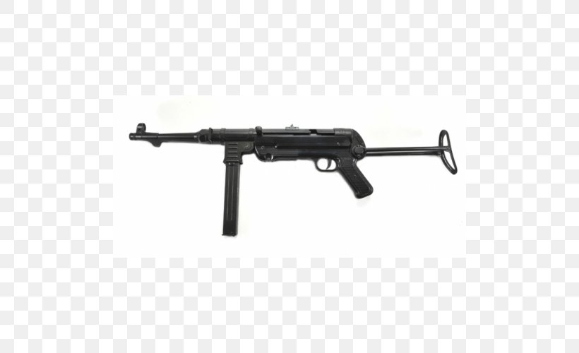 MP 40 German Sport Guns GmbH Submachine Gun Firearm 9mm P.A.K., PNG, 500x500px, Watercolor, Cartoon, Flower, Frame, Heart Download Free