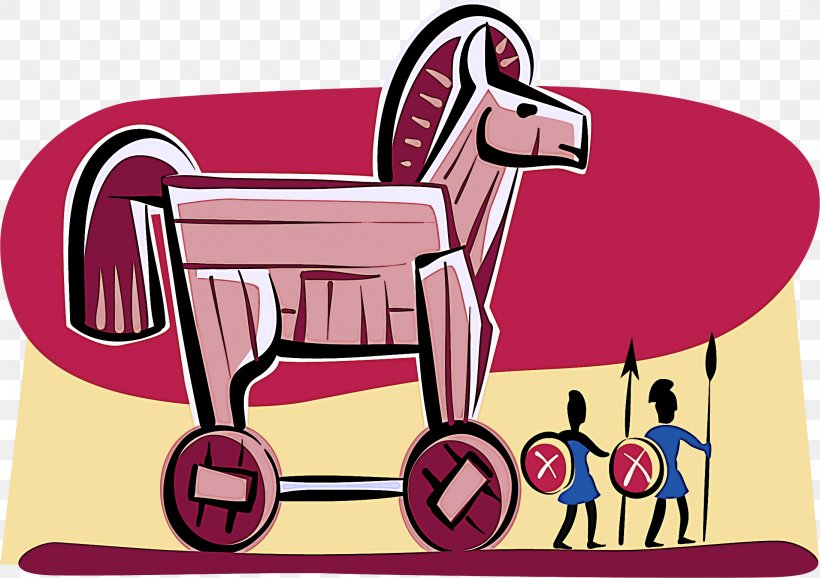 Pink Clip Art Cartoon Riding Toy Pony, PNG, 2189x1545px, Pink, Cart, Cartoon, Horse, Pony Download Free