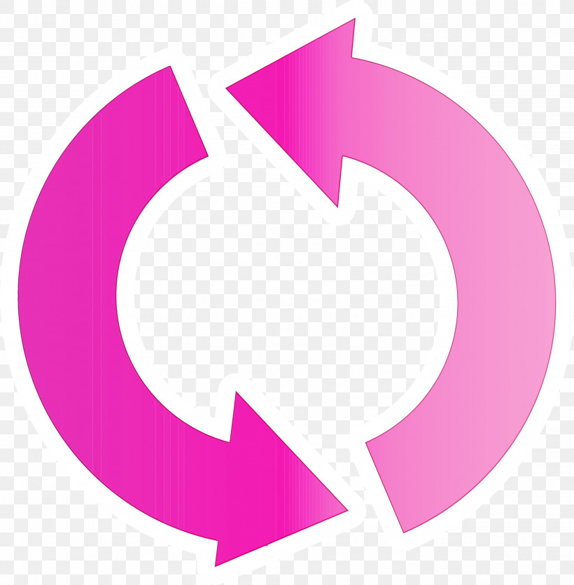Pink Logo Circle Font Symbol, PNG, 2946x3000px, Circle Arrow, Arrow, Circle, Logo, Magenta Download Free