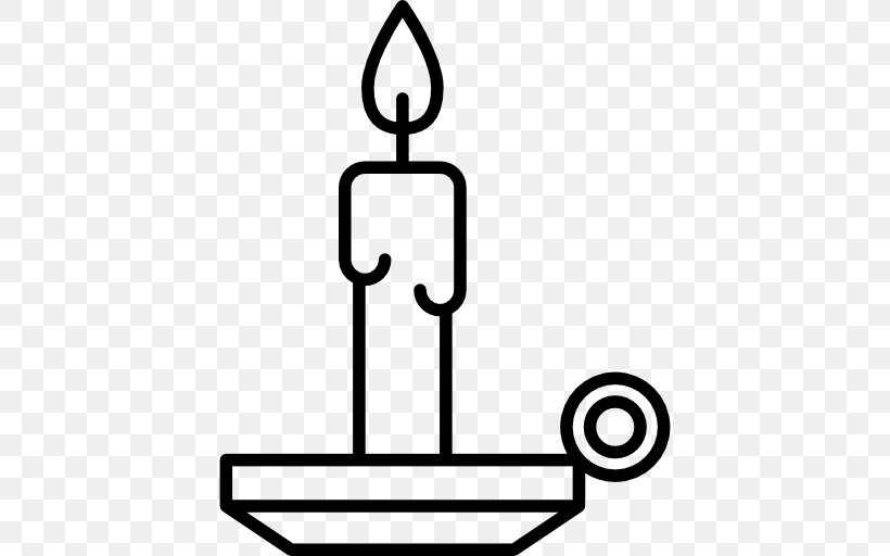 Candle Clip Art, PNG, 512x512px, Candle, Area, Black And White