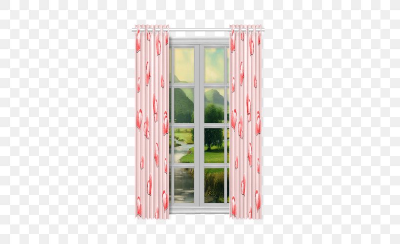 Curtain Window Siberian Tiger Pattern, PNG, 500x500px, Curtain, Centimeter, Interior Design, Picnic, Polyester Download Free